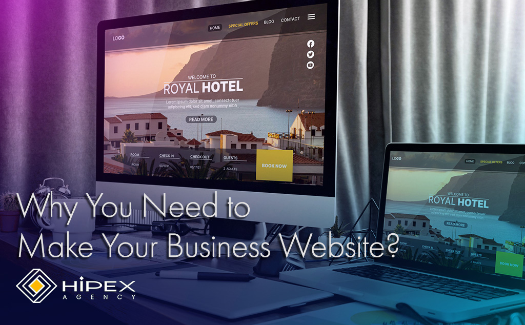 making your business website